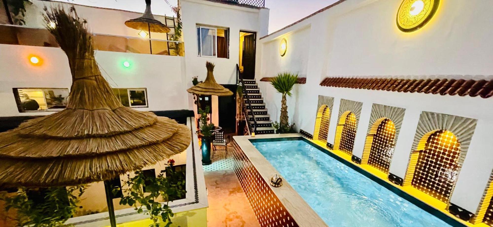 Dar Najat Hotell Marrakesh Eksteriør bilde