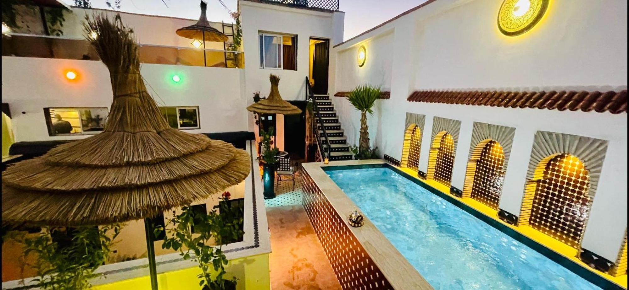 Dar Najat Hotell Marrakesh Eksteriør bilde